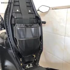 Bolsa De Armazenamento De Assento De Motocicleta Preta WWARM Resistente A Arranhões Para Bicicleta Scooter Elétrica