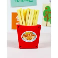 Voando batatas fritas loteria brinquedos sala de aula interativo auxiliares de ensino jogo competição grupo adereços jar