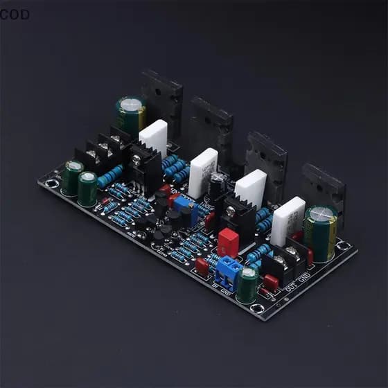 [ala] Placa Amplificadora Mono De Tensão Dupla 200W DC 20-90V 1943 + 5200 Tubo Push-Pull Módulo De Potência De Áudio br