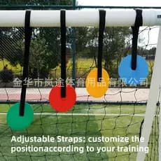 Dispositivo de treinamento de precisão para tiro de futebol, bola arbitrária, rede de tiro ao alvo de precisão, escalada