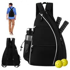 Raquete de pickleball bolsa esportiva mochila bolsa de armazenamento respirável portátil mochila recipiente pás de pickl