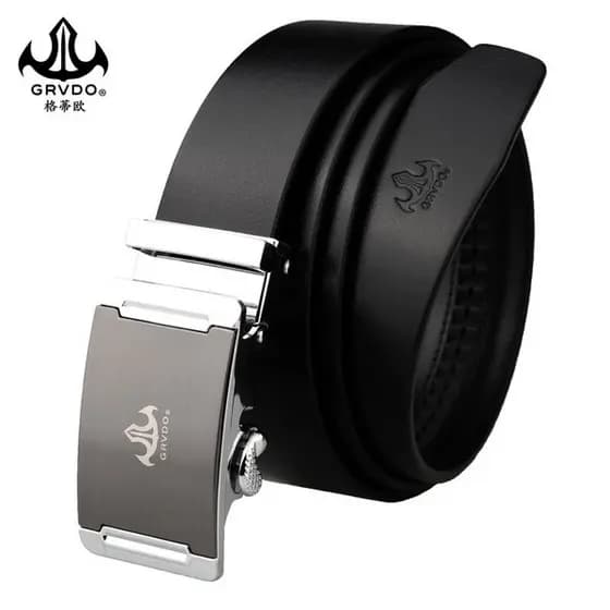 cinto masculino plus size cinto masculino social ✩Cinto masculino de couro genuíno com fivela automática, cinto de prime