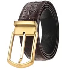 cinto masculino grife cinto masculino plus size ※ Cinto masculino com fivela de pino de aço inoxidável, cinto Casual de