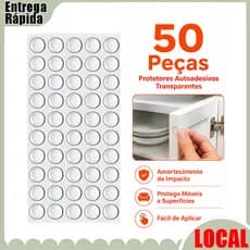 Partículas anticolisão transparentes hemisféricas autoadesivas, porta de armário, amortecimento silencioso, peça de borr