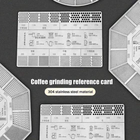 Café Em Pó Moagem Thiness Referênciaparison Cartão Moedor Thinessparison Escala Acessórios De BR