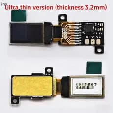 [lxfb] O Menor Voltímetro Digital OLED De 0.5 Polegadas 0-30V Ultrafino De Alta Precisão 2/3 Fios Nova Chegada BR