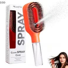[lxfb] Escova De Cabelo Desembaraçadora , Cerdas Macias Antiestáticas , Tanque Recarregável , Desembaraçador Sem Tração