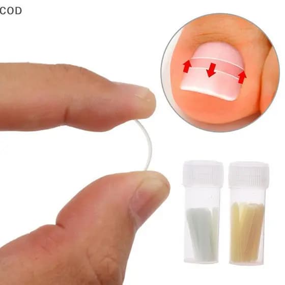 [lxfb] 50 Unidades/Caixa Pedicure Foot Toe Nail Ferramenta De Correção De Unhas Encravadas Tratamento Elástico Stier Ali