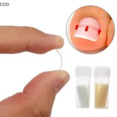 [lxfb] 50 Unidades/Caixa Pedicure Foot Toe Nail Ferramenta De Correção De Unhas Encravadas Tratamento Elástico Stier Ali