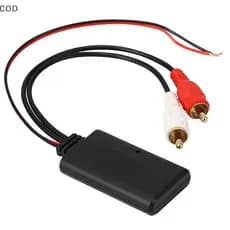 [lxfb] Módulo Sem Fio Universal Para Carro Adaptador De Música Cabo De Áudio Estéreo 2RCA BR