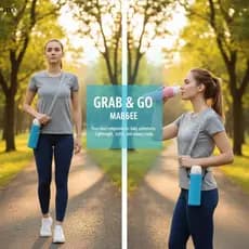 [lxfb] Porta-Copos Com Isolamento Térmico Thiened Para Esportes Ao Ar Livre Alça De Ombro Ajustável Fácil Transporte BR