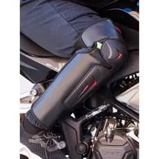 W Joelheiras de inverno para motocicleta Equipamento de proteção para ciclismo quente Quatro estações Pára-brisa Joelho