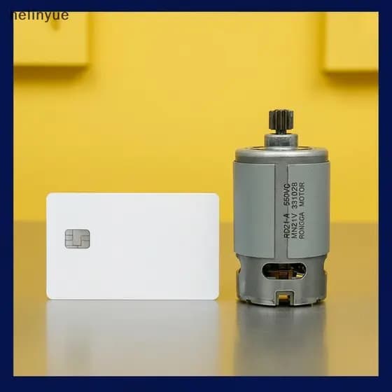 Motor DC RS550 Confiável 21V Com Velocidade De 28000 Rpm E Engrenagem De 14/12 Dentes Para Serras