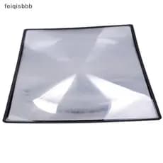 Folha De Lupa Plana De PVC A5 X3 Página De Livro Lente De Vidro De Leitura BR