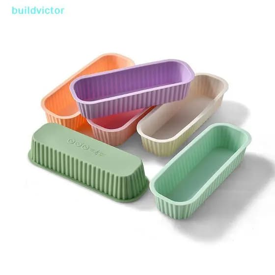 1 Pçs Silicone Retangular Bolo Molde DIY Cubo De Gelo Bandeja Pão Pan Torrada Panqueca Moldes Ferramentas De Cozimento