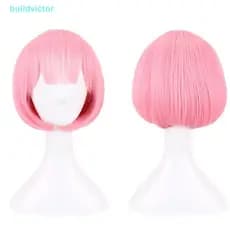 Vida Em Um Mundo Diferente Do zero Rem Cosplay Peruca Anime Mulheres Ram Costume Cabelo Perucas Sintéticas