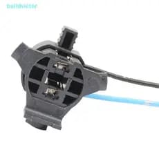 1 Pçs Lâmpada Do Carro Soet Suporte Da H7 Fio De Cobre Duplo Buraco Plug Triângulo Círculo