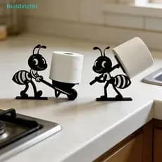 Dispensador De Tecido Em Forma De Formiga , Decoração De Casa Estável , Suporte Animal Criativo Para Quarto , Escritório