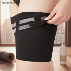 hujin 1 Par Feminino Anti-chafe Coxa Cobre Antiderrapante Tecido Leve Para Uso Doméstico Errands Diários br