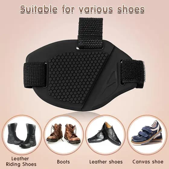1PC Motocicleta Shift Pad Sapatos De Engrenagem Proteção Moto Shifter Masculino Protetor À Prova Dwaterproof Água Botas