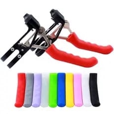Capa Para Alça De Freio De Bicicleta TPR , Protetora Guidão , Equipamento De Proteção Antiderrapante , Acessórios