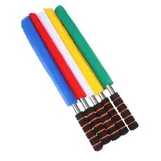 Bandeira De Árbitro De Futebol Profissional , Tecido De Alta Visibilidade Em Aço Inoxidável Para Oficiais De Competição
