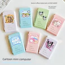 | 【calculadora cientifica】 | ✷Mini calculadora de desenho animado, portátil, multifuncional, contador de alto valor, esc