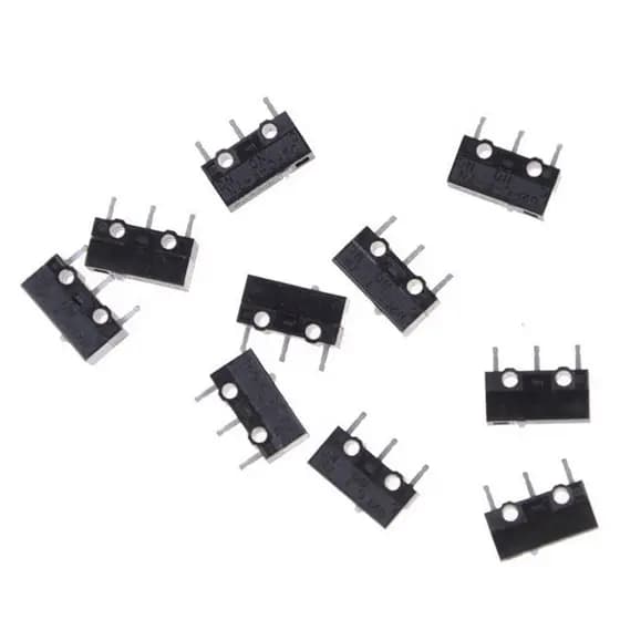 Microinterruptor De 5 Peças Para D2FC-F-7N Mouse D2F-J