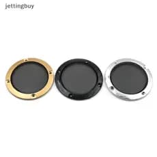 3 " Polegadas Capa De Alto-Falante De Áudio Círculo Decorativo Grade De Malha De metal 2 Peças