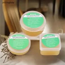 30/50/100G Pasta De Solda Com Fluxo De Soldagem Profissional , Temperatura Média De 183 Graus , Resina Sem Limpeza