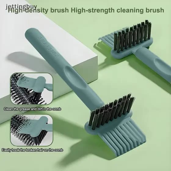 Ferramenta De Limpeza De Escova De Cabelo 2 Em 1 , Pente , Ancinho Portátil , Solução