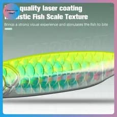 FLOWE 7g 10g 15g 20g 25g 30g Metal Jig Shore Fundição Isca De Pesca De Água Salgada BR