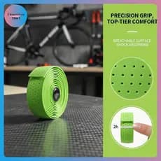 Fita Antiderrapante Para Guiador De Bicicleta FLOWE-Punho PU/EVA Macio E Adequado A Pele BR