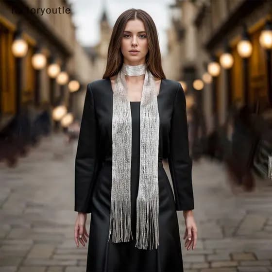 FAR Fashion sel Cachecol Cor Sólida Longo Flowy Capa Cinto Para Mulheres Faixa De Cintura Uso Formal Diário BR