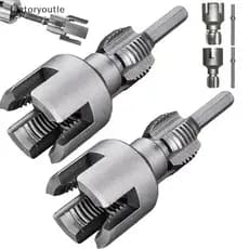 Kit De Ferramentas De Corte De Rosca De Tubo De PVC Distante , Enfiador Interno E Externo Para Instalação Qui Limpo Remo