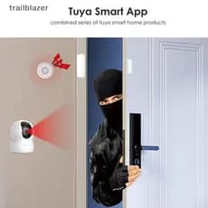 Sensor De Porta Janela Contato Aberto Fechado Detector Casa Inteligente Alarme Proteção Segurança Trabalho Com Vida