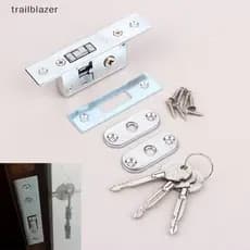 Gancho De Portão Invisível/Mortise Lo Pull Alloy Para Porta De Vidro Emoldurada Hardware Durável Forte