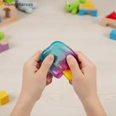 Sorvete Mole Cubo Alívio Do Estresse Brinquedo 1 Pçs Sensorial Fidget Para Crianças Adultos Ansiedade Sala De Aula Jogar