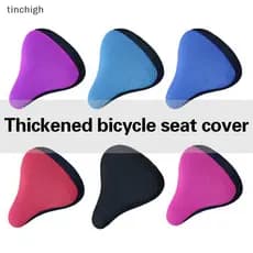 Capa De Selim De Bicicleta 3D , Macia Para Assento , Almofada De Silicone Ciclismo , Respirável E Confortável