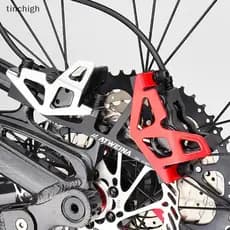 CNC Liga De Alumínio Mountain Bike Pinça Traseira Placa Guarda Bomba Freio Traseiro Protetor Capa Protetora Fácil Instal