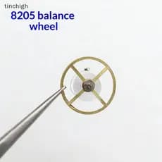 1 Pçs Relógio Movimento Equilíbrio Roda Hairspring Acessórios Para 8215/8205/8200 Peças De