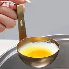 1PC Fabricante De Ovo Escalfado Pan Nãosti Grande Poachin Cozido Titular Vapor Ra Fogão Cozinha Suprimentos