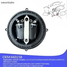 Ajustador Externo Dianteiro Do Motor Da Base Espelho Retrovisor 660238 Substituição Para C2 C3 C4 C5 DS4 Xsara/206 207 3