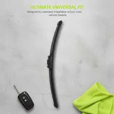 1PC Limpador De Pára-Brisa Do Carro des Gancho Universal Borracha Macia Sem Moldura Limpadores De 14 " 16 " 18 " 19 " 20