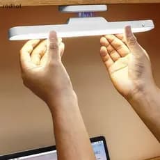 Luz LED Magnética Carregamento USB E Entupimento Dupla Utilização Stepless Escurecimento Gabinete Candeeiro De Mesa Toqu