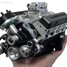 < withbetin > Kit De Motor Binray Cison V8 Kits De Modelo Pequeno A Gás Mini Construa Sua Própria Haste De Corrida Que F