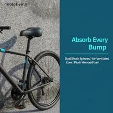 Almofada Ergonômica Macia Para Substituição De Assento De Bicicleta Em Gel Largo Homens E Mulheres Bicicletas De Montanh