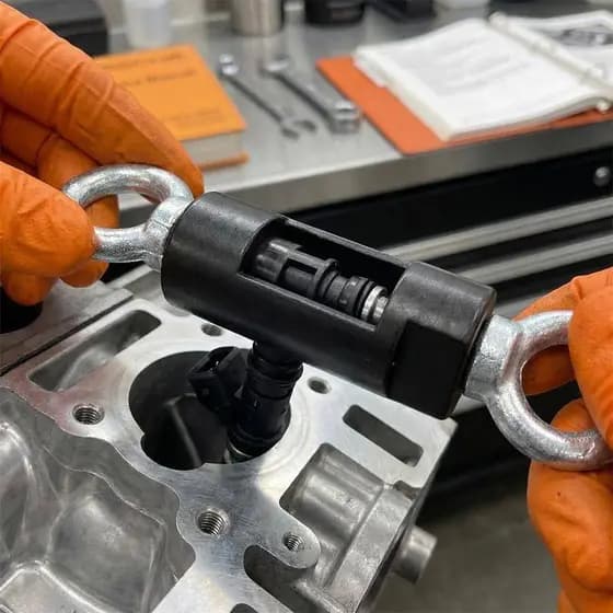 Kit De Remoção De Ferramenta Extrator De Combustível Para Cabeça De Motor , Design Durável Reparo De Automóveis