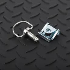 Parafusos De Liberação Qui Para Motocicleta , 17mm , 1/4 D-Ring , Fixadores De Carenagem De Corrida , Leve Moto , Reequi