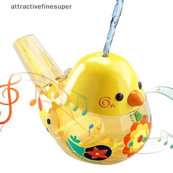 Apito De Água Para Pássaros , Divertido E Colorido Crianças Aquáticos , Presentes De Aniversário , Brinquedos